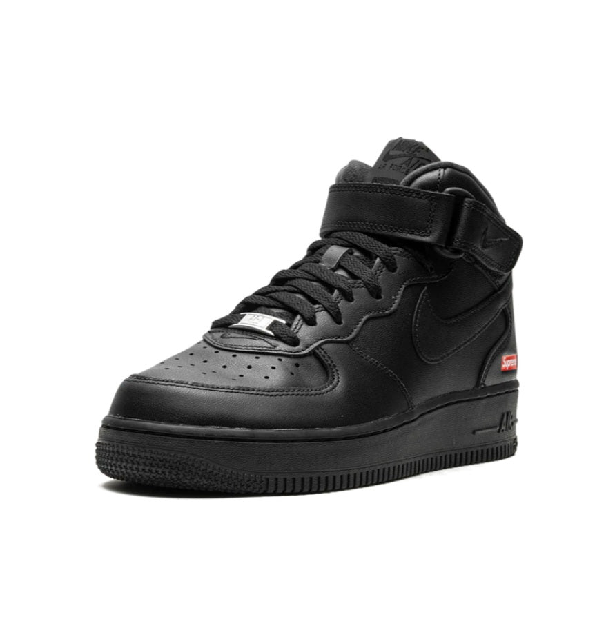 Air Force 1 Mid "Supreme - Mini Box Logo Black"