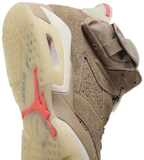 Travis Scott x Air Jordan 6 Retro 'British Khaki' (9.5 US Men's Size)