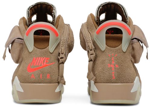 Travis Scott x Air Jordan 6 Retro 'British Khaki' (9.5 US Men's Size)