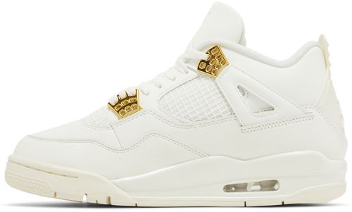 Wmns Air Jordan 4 Retro 'Metallic Gold