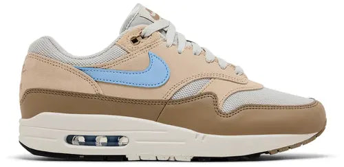 Air Max 1 Essential "Light Bone Psychic Blue"