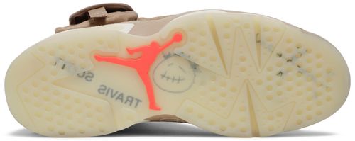 Travis Scott x Air Jordan 6 Retro 'British Khaki' (9.5 US Men's Size)